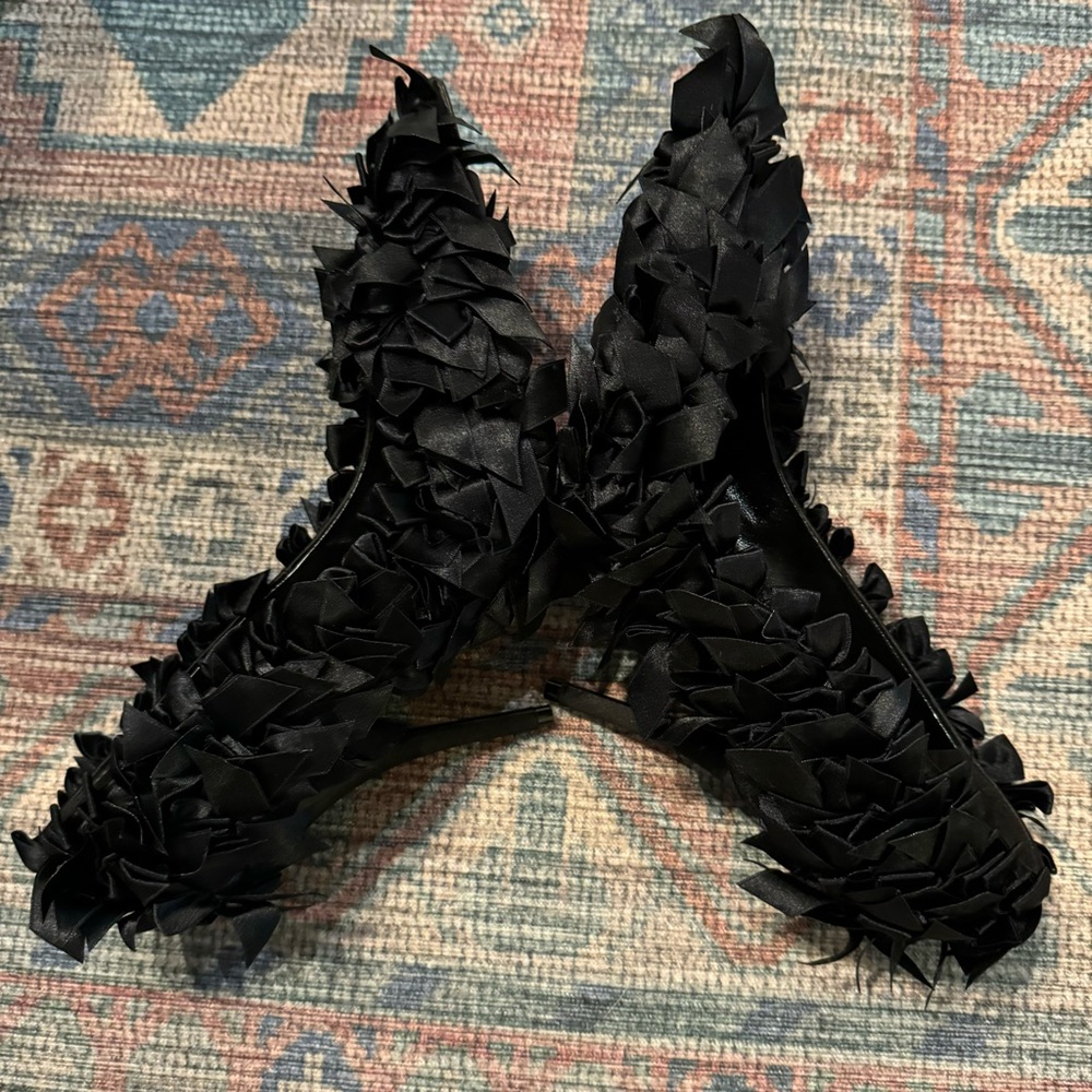 Balenciaga Marie-Antoinette satin Bow Pumps - Picture 8 of 14